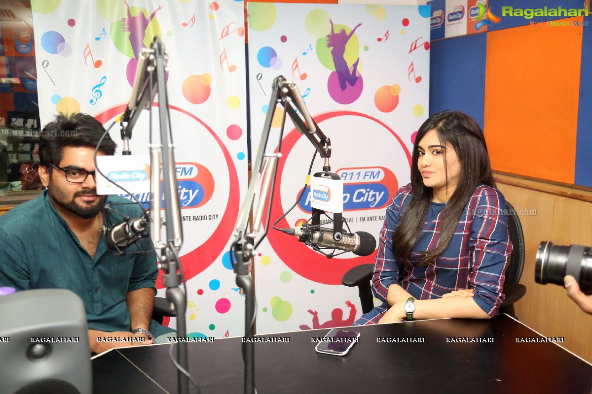 Adah Sharma at 91.1 FM Radio City