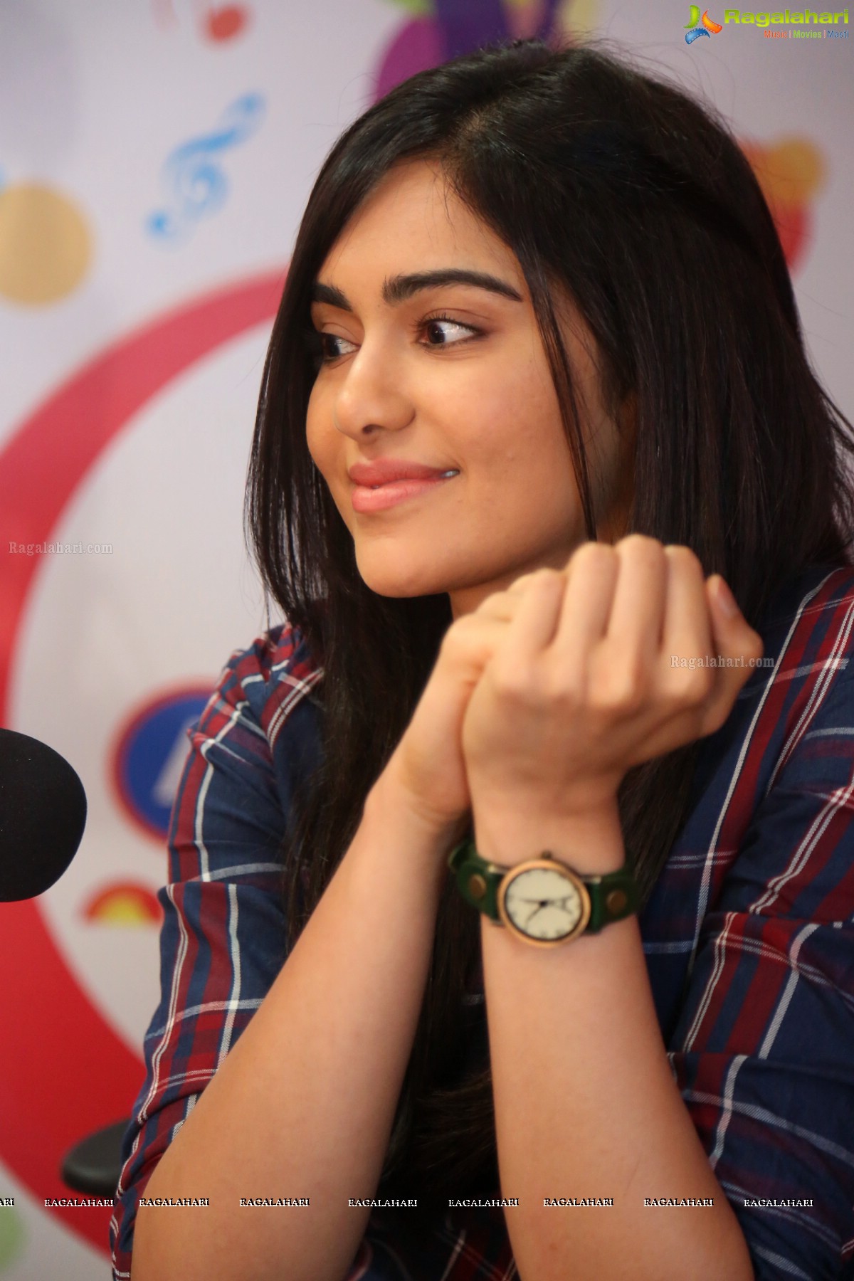 Adah Sharma at 91.1 FM Radio City