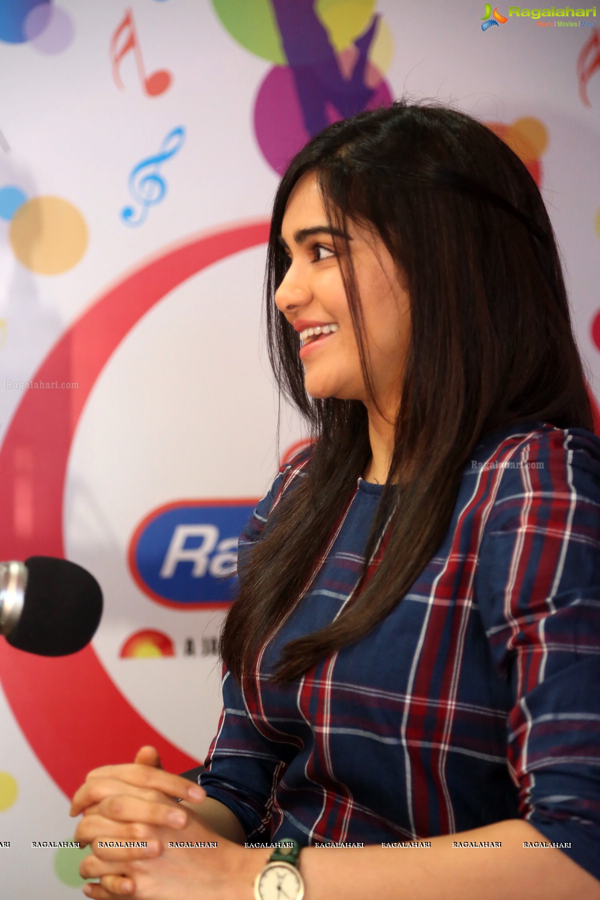 Adah Sharma at 91.1 FM Radio City