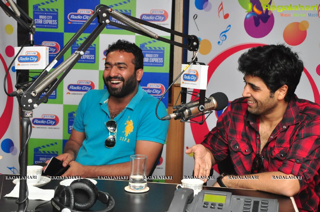 Adivi Sesh at 91.1 FM Radio City