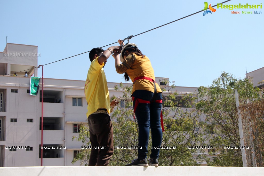 Adventure Fest at IIIT Gachibowli, Hyderabad