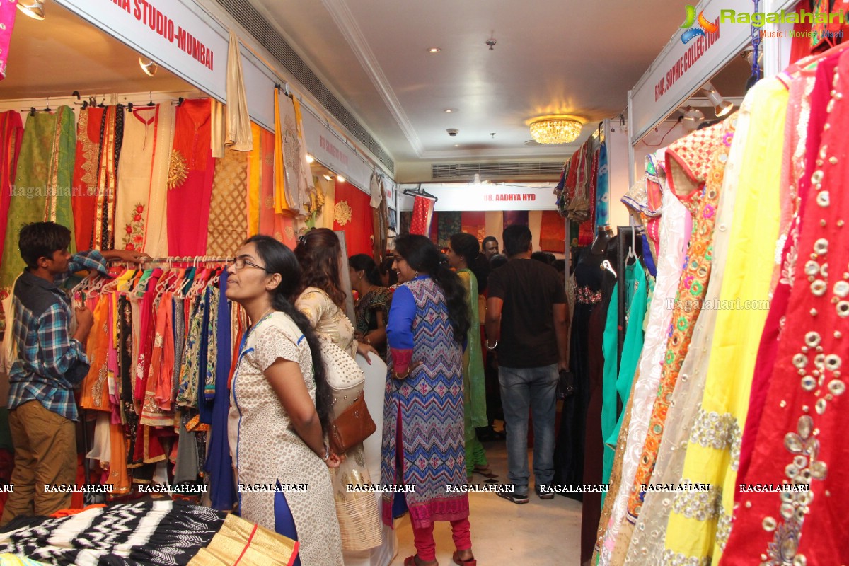 Madhulagna Das inaugurates Akritti Elite Exhibition and Sale at Taj Krishna, Hyderabad
