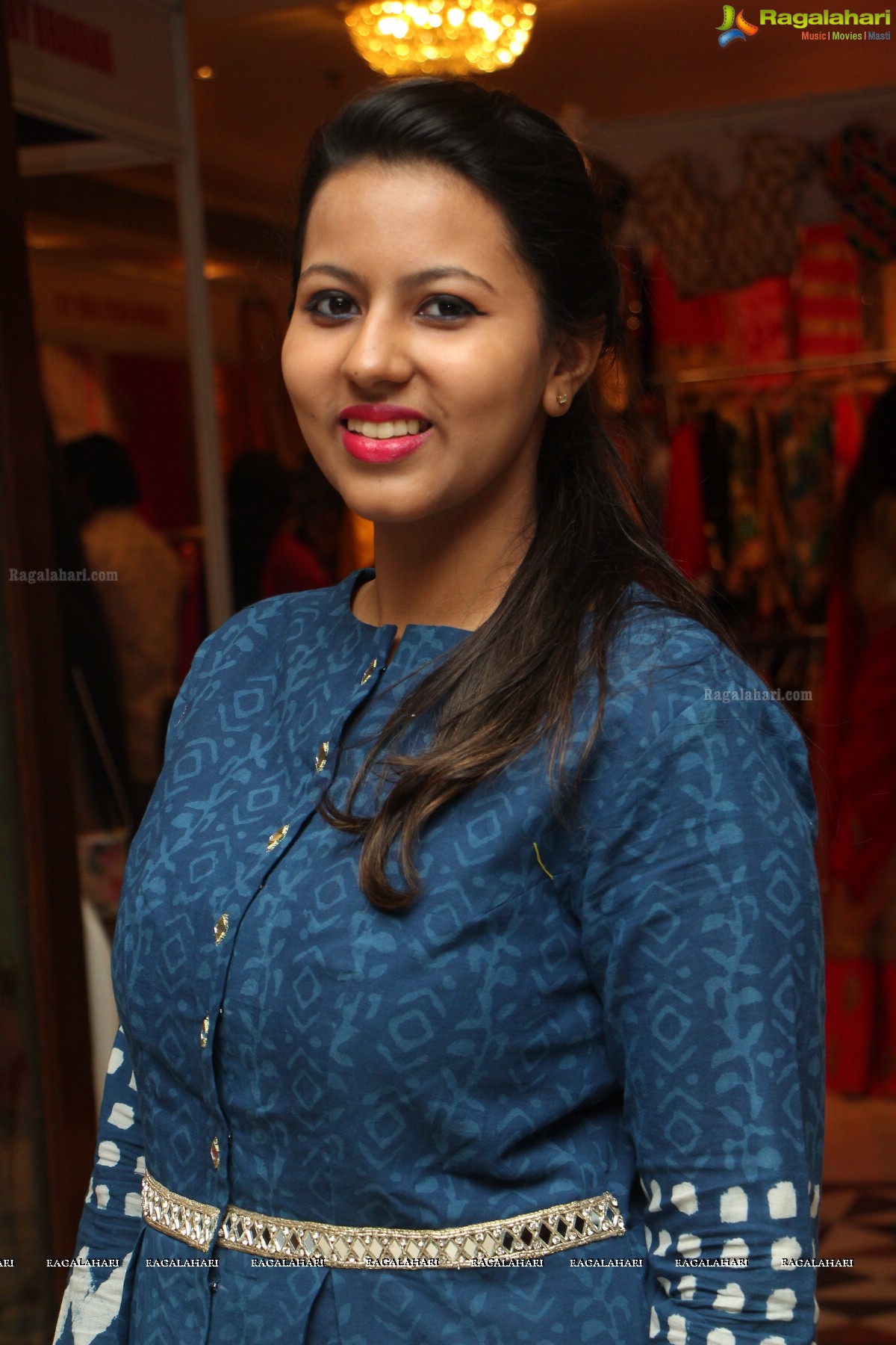 Madhulagna Das inaugurates Akritti Elite Exhibition and Sale at Taj Krishna, Hyderabad