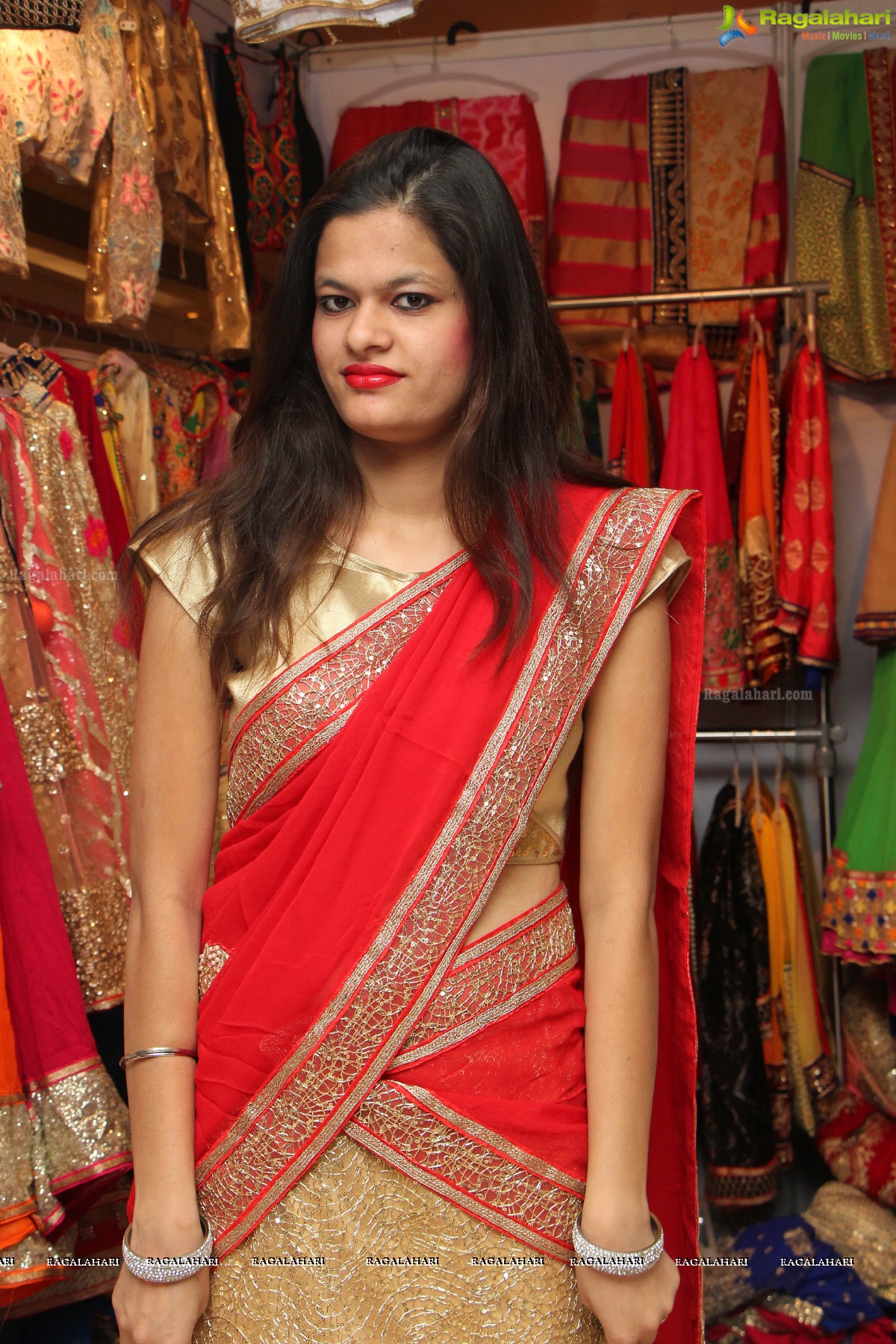 Madhulagna Das inaugurates Akritti Elite Exhibition and Sale at Taj Krishna, Hyderabad