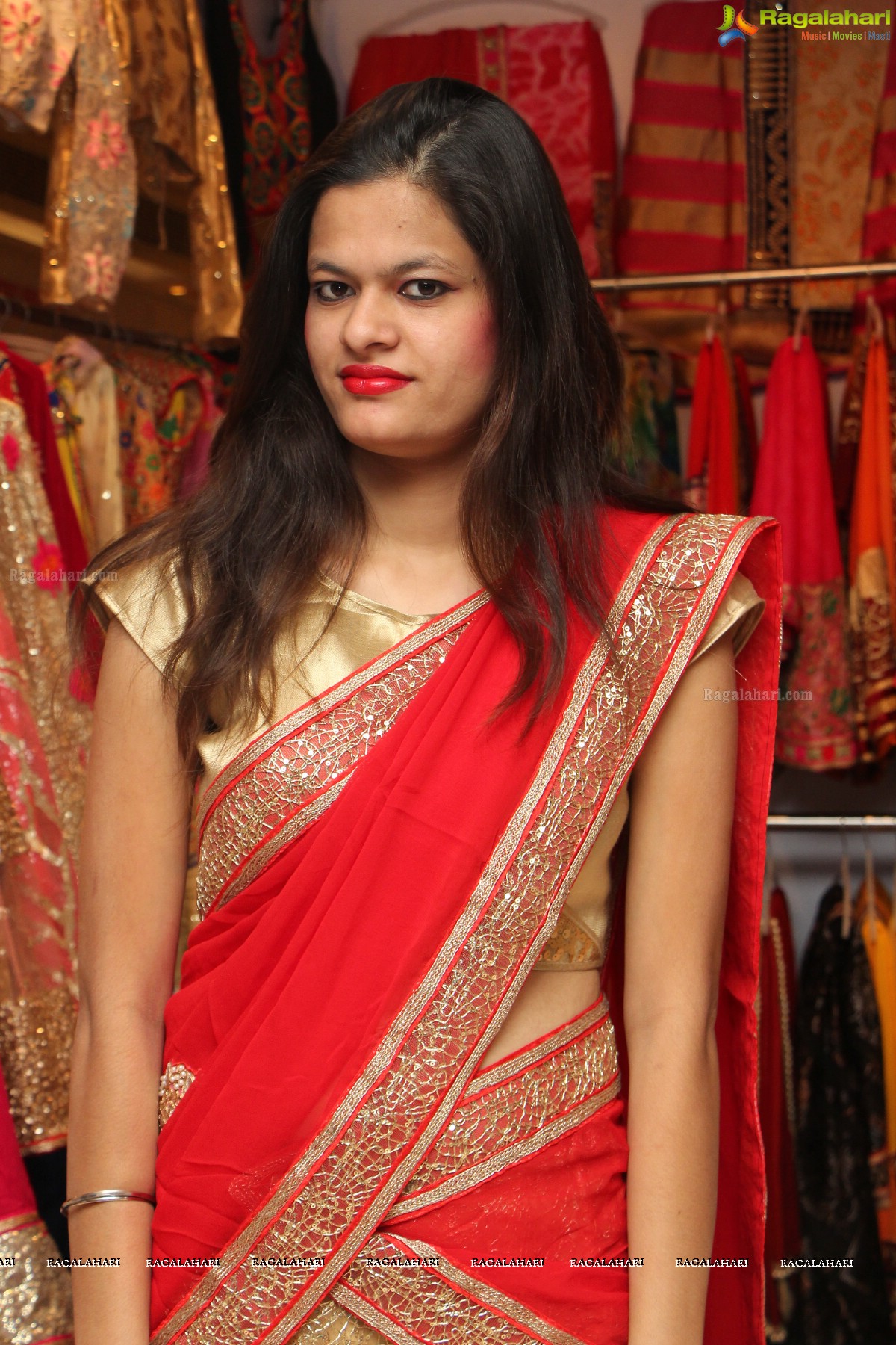 Madhulagna Das inaugurates Akritti Elite Exhibition and Sale at Taj Krishna, Hyderabad