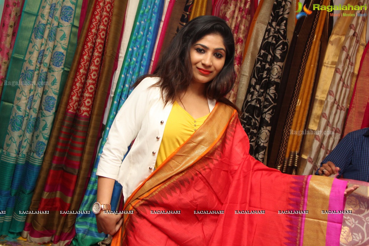 Madhulagna Das inaugurates Akritti Elite Exhibition and Sale at Taj Krishna, Hyderabad