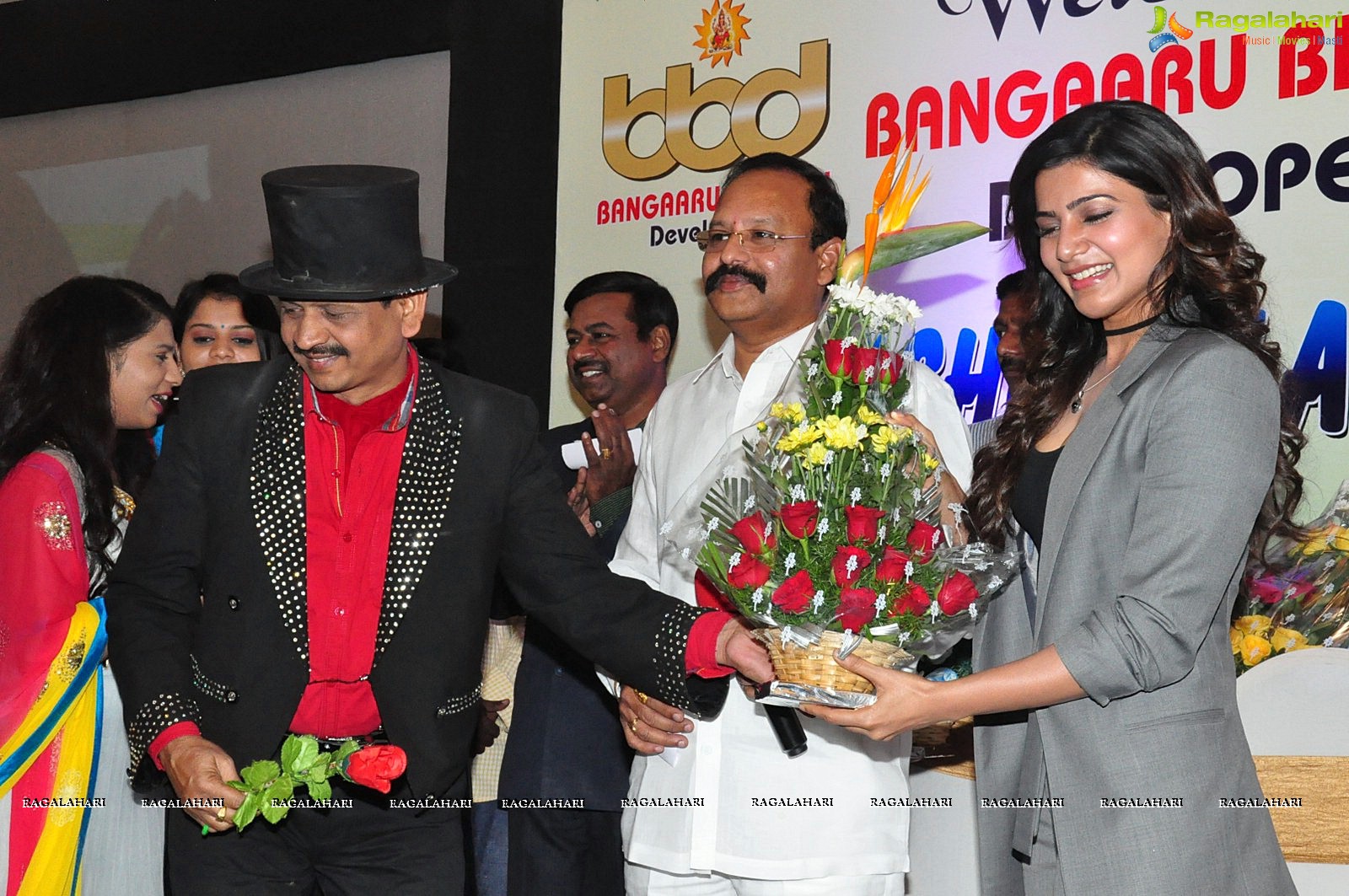 Samantha launches Bangaaru Bhoomi Developers Brochure in Hyderabad