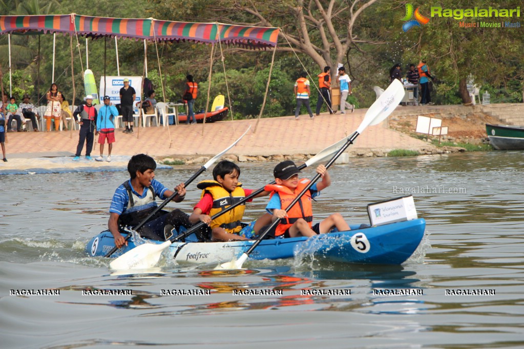 The 2nd Edition of Hyderabad Kayakathon by The Yacht Club of Hyderabad and Telangana Tourism