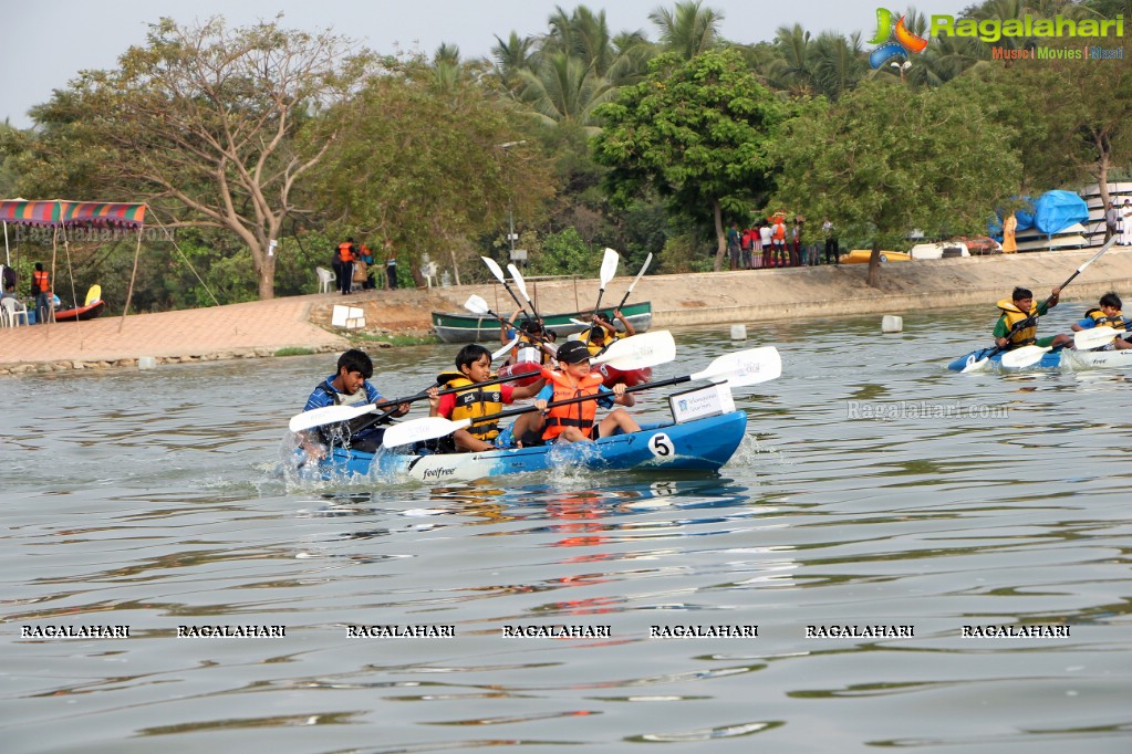 The 2nd Edition of Hyderabad Kayakathon by The Yacht Club of Hyderabad and Telangana Tourism