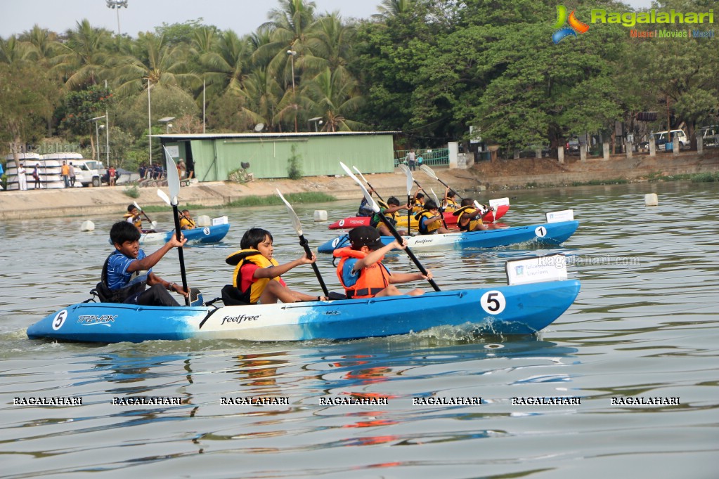 The 2nd Edition of Hyderabad Kayakathon by The Yacht Club of Hyderabad and Telangana Tourism