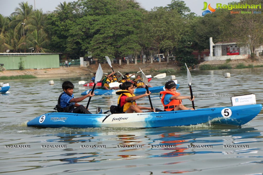 The 2nd Edition of Hyderabad Kayakathon by The Yacht Club of Hyderabad and Telangana Tourism