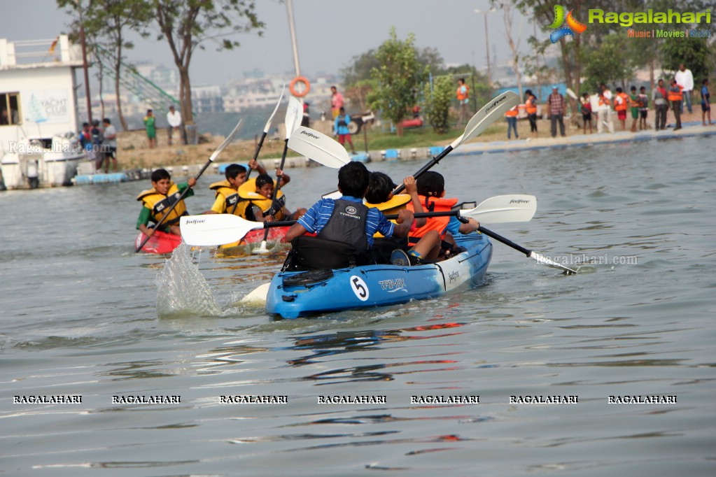 The 2nd Edition of Hyderabad Kayakathon by The Yacht Club of Hyderabad and Telangana Tourism