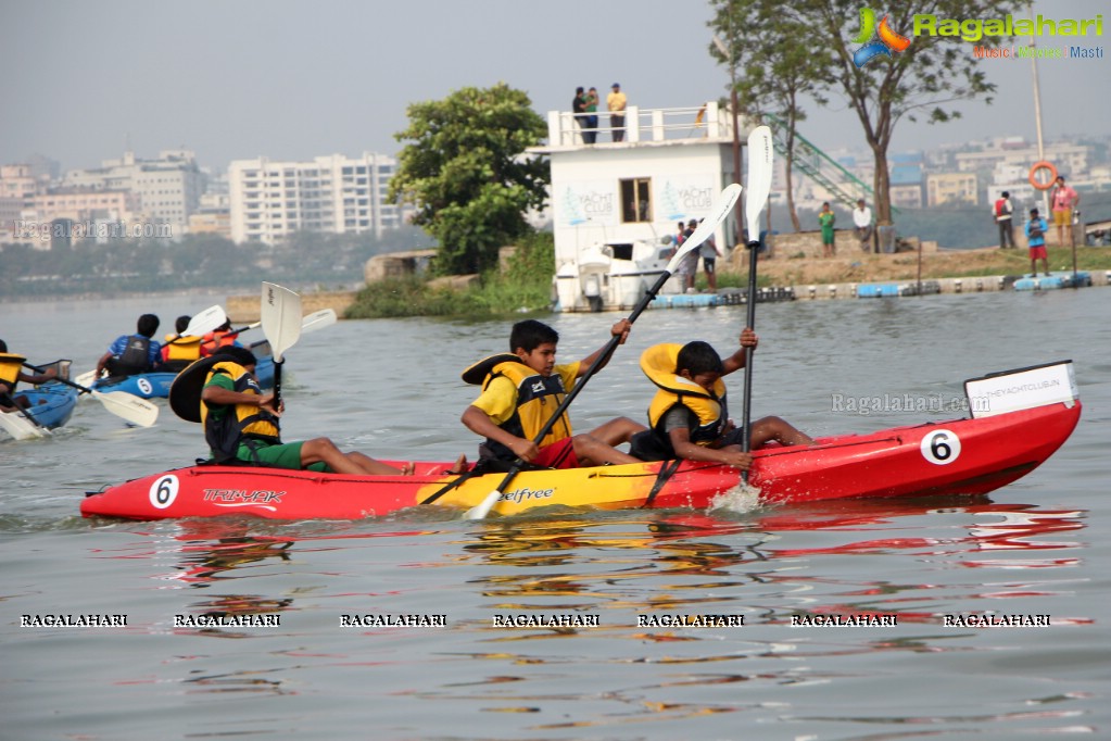 The 2nd Edition of Hyderabad Kayakathon by The Yacht Club of Hyderabad and Telangana Tourism