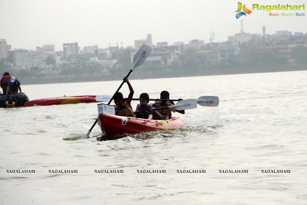 The 2nd Edition of Hyderabad Kayakathon by The Yacht Club of Hyderabad and Telangana Tourism