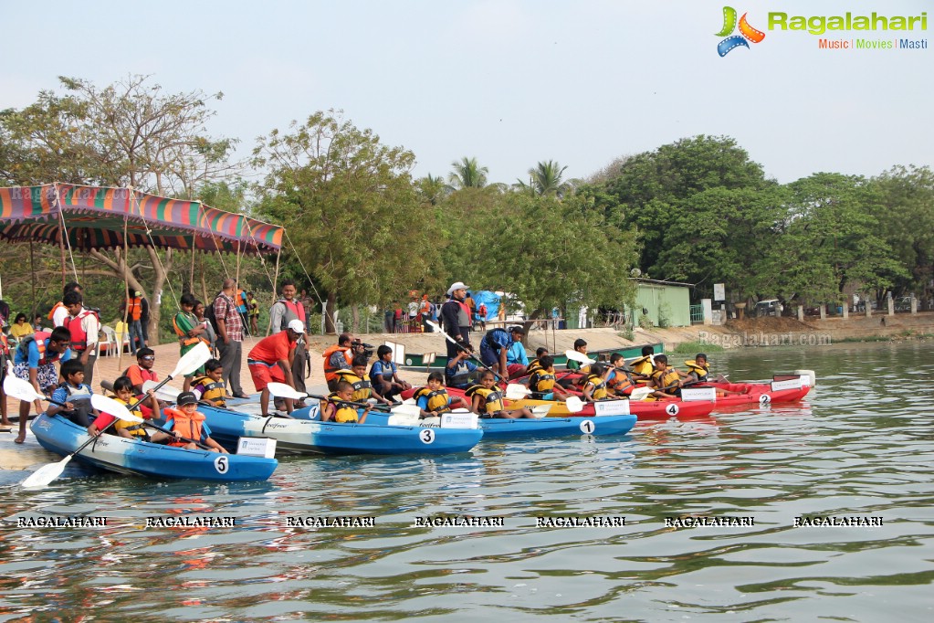 The 2nd Edition of Hyderabad Kayakathon by The Yacht Club of Hyderabad and Telangana Tourism