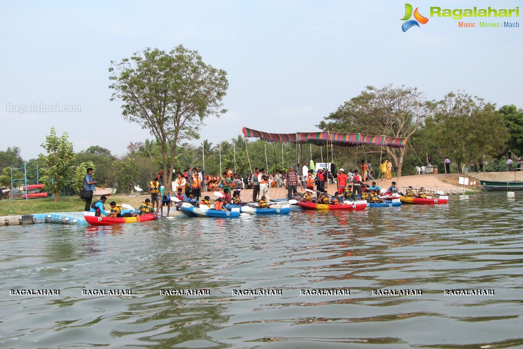 The 2nd Edition of Hyderabad Kayakathon by The Yacht Club of Hyderabad and Telangana Tourism