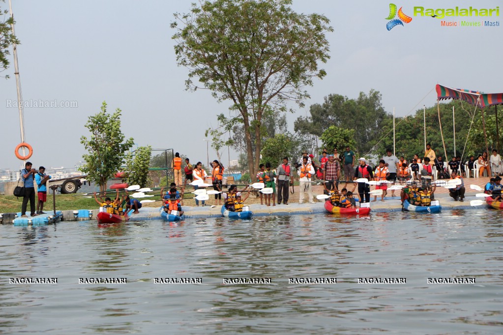 The 2nd Edition of Hyderabad Kayakathon by The Yacht Club of Hyderabad and Telangana Tourism