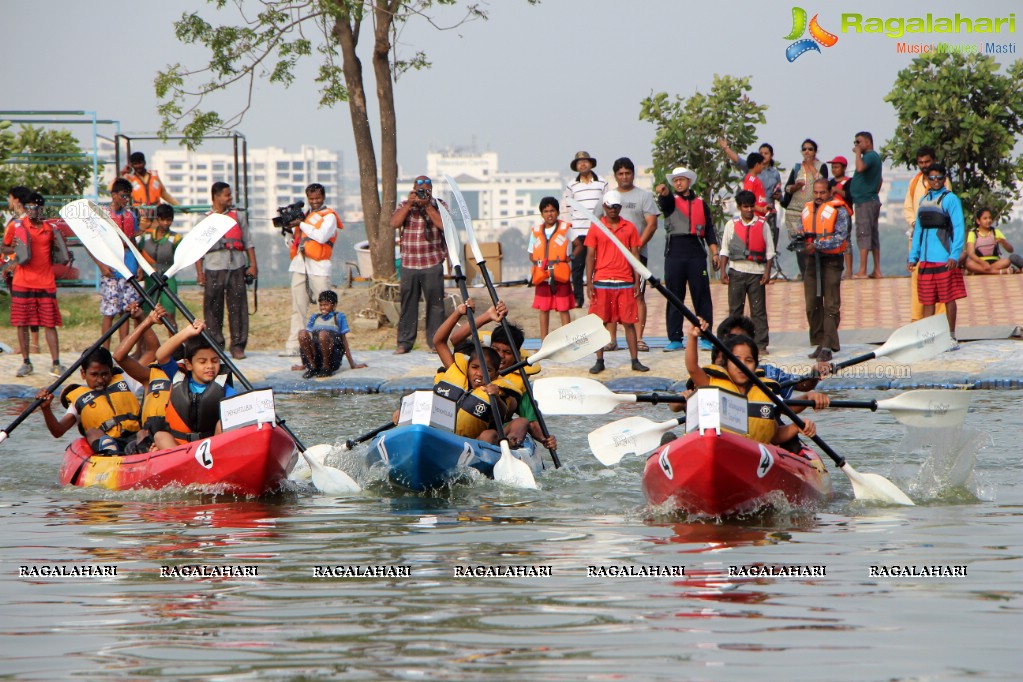 The 2nd Edition of Hyderabad Kayakathon by The Yacht Club of Hyderabad and Telangana Tourism