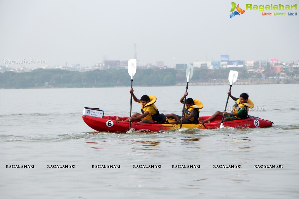 The 2nd Edition of Hyderabad Kayakathon by The Yacht Club of Hyderabad and Telangana Tourism