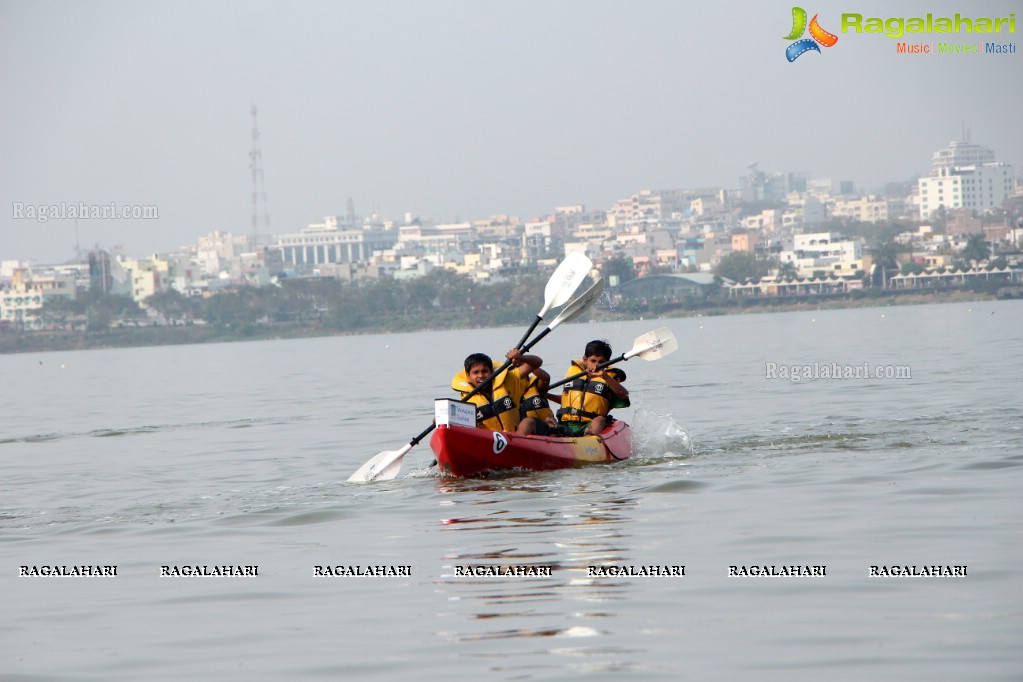 The 2nd Edition of Hyderabad Kayakathon by The Yacht Club of Hyderabad and Telangana Tourism