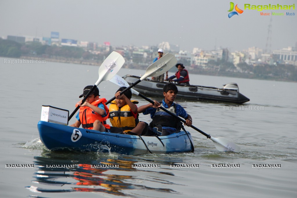 The 2nd Edition of Hyderabad Kayakathon by The Yacht Club of Hyderabad and Telangana Tourism