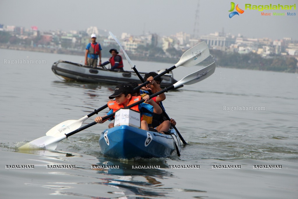 The 2nd Edition of Hyderabad Kayakathon by The Yacht Club of Hyderabad and Telangana Tourism