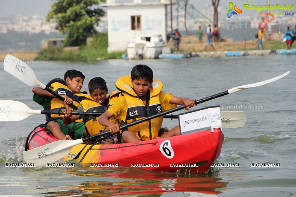 The 2nd Edition of Hyderabad Kayakathon by The Yacht Club of Hyderabad and Telangana Tourism