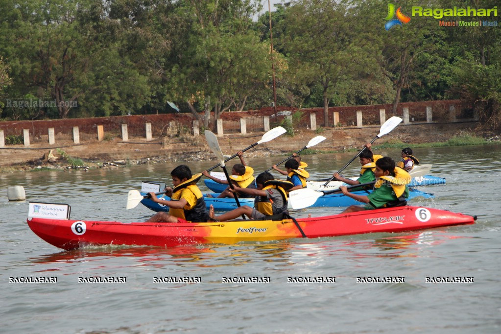 The 2nd Edition of Hyderabad Kayakathon by The Yacht Club of Hyderabad and Telangana Tourism