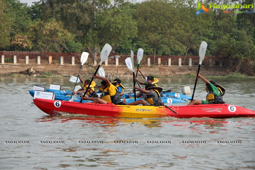 The 2nd Edition of Hyderabad Kayakathon by The Yacht Club of Hyderabad and Telangana Tourism