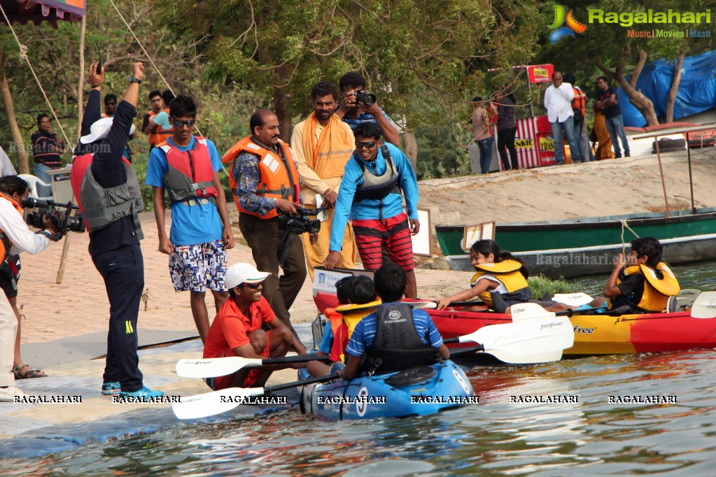 The 2nd Edition of Hyderabad Kayakathon by The Yacht Club of Hyderabad and Telangana Tourism