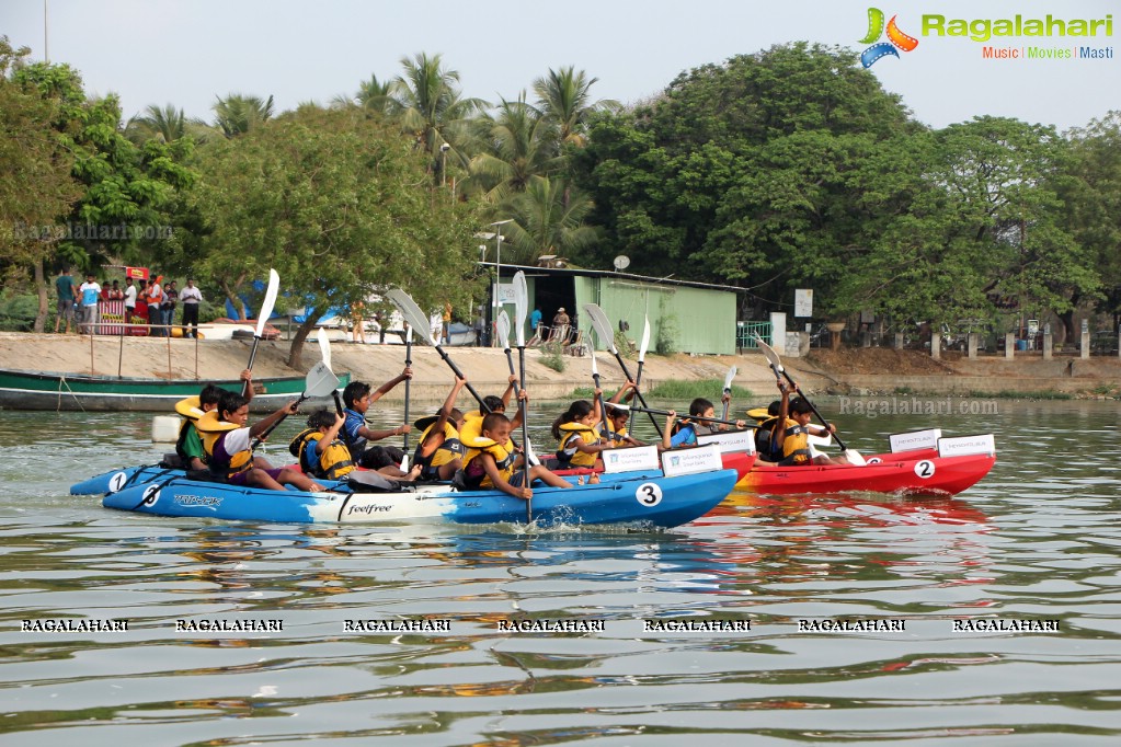 The 2nd Edition of Hyderabad Kayakathon by The Yacht Club of Hyderabad and Telangana Tourism