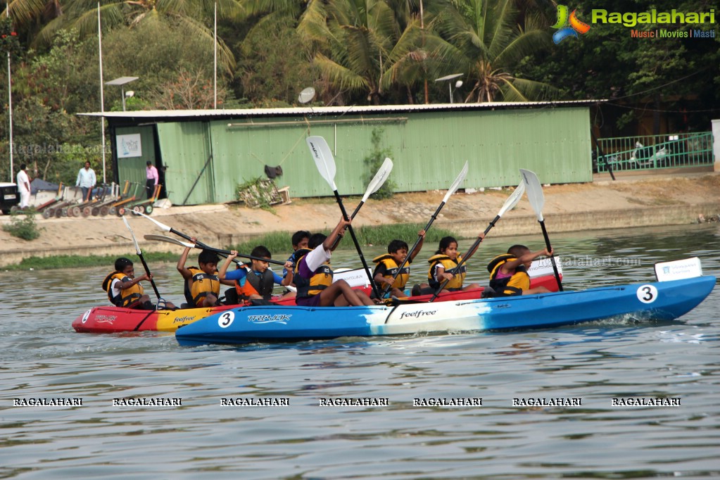 The 2nd Edition of Hyderabad Kayakathon by The Yacht Club of Hyderabad and Telangana Tourism