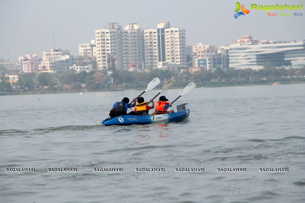 The 2nd Edition of Hyderabad Kayakathon by The Yacht Club of Hyderabad and Telangana Tourism