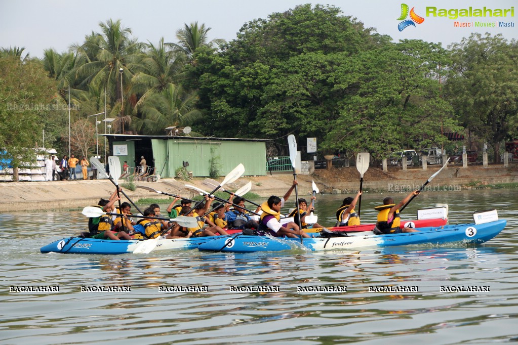 The 2nd Edition of Hyderabad Kayakathon by The Yacht Club of Hyderabad and Telangana Tourism