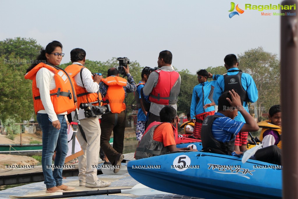 The 2nd Edition of Hyderabad Kayakathon by The Yacht Club of Hyderabad and Telangana Tourism