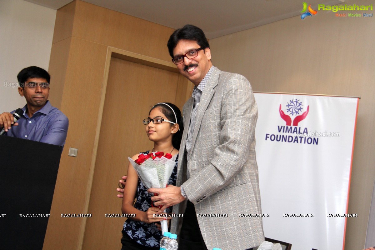 Padesaave Team at Cancer Awareness Drive at Sheraton Hyderabad Hotel by Vimala Foundation