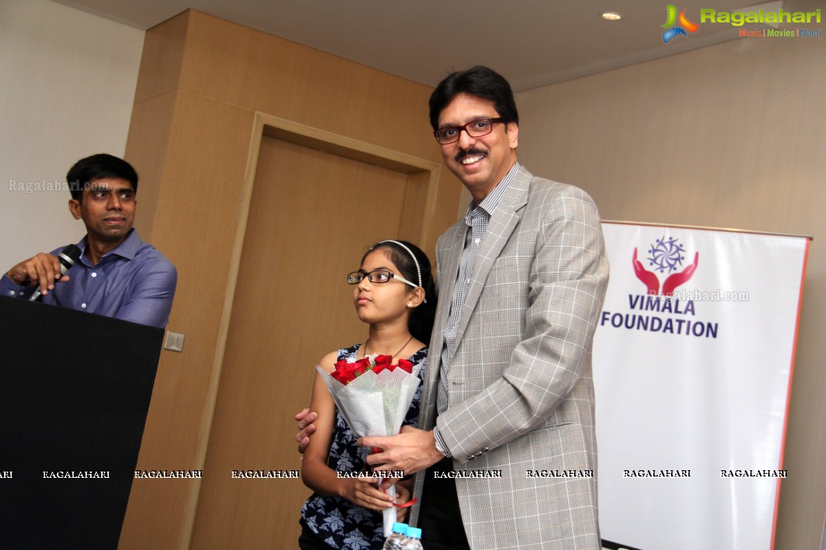 Padesaave Team at Cancer Awareness Drive at Sheraton Hyderabad Hotel by Vimala Foundation