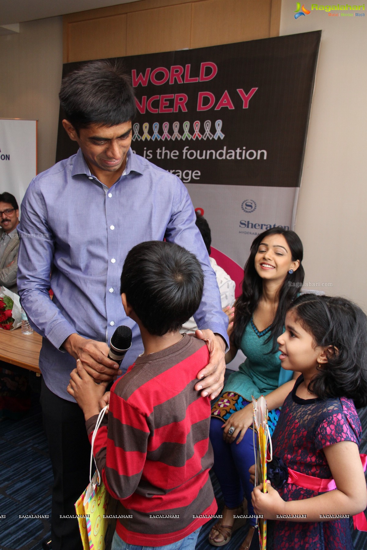 Padesaave Team at Cancer Awareness Drive at Sheraton Hyderabad Hotel by Vimala Foundation