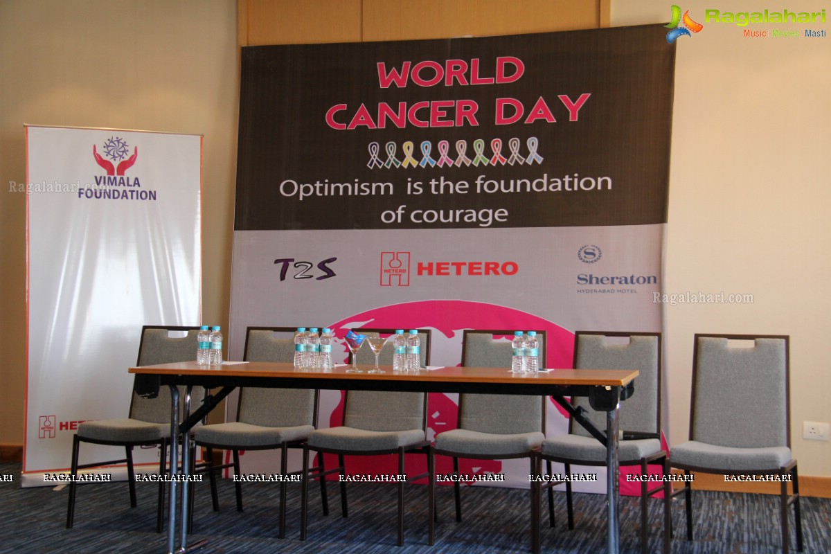 Padesaave Team at Cancer Awareness Drive at Sheraton Hyderabad Hotel by Vimala Foundation