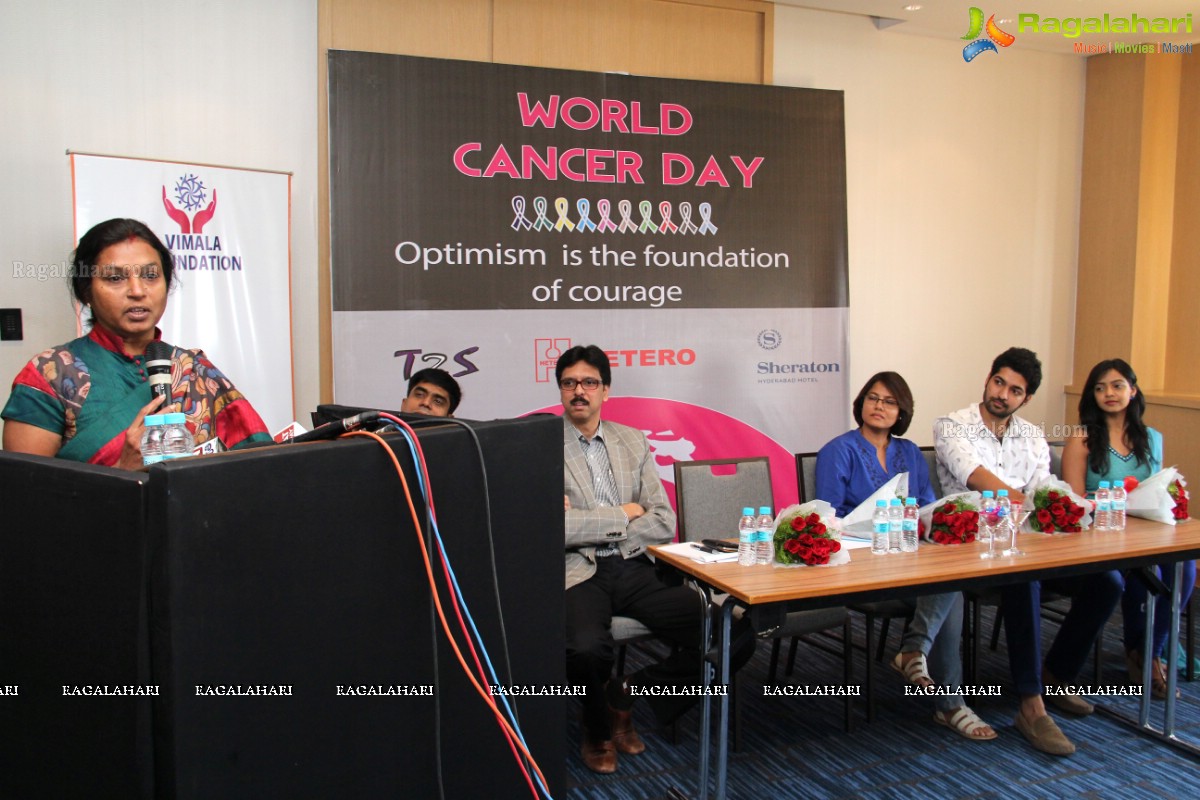 Padesaave Team at Cancer Awareness Drive at Sheraton Hyderabad Hotel by Vimala Foundation