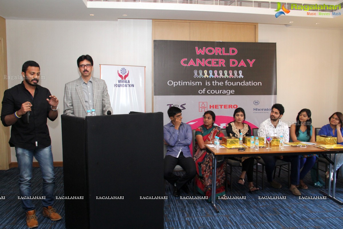 Padesaave Team at Cancer Awareness Drive at Sheraton Hyderabad Hotel by Vimala Foundation