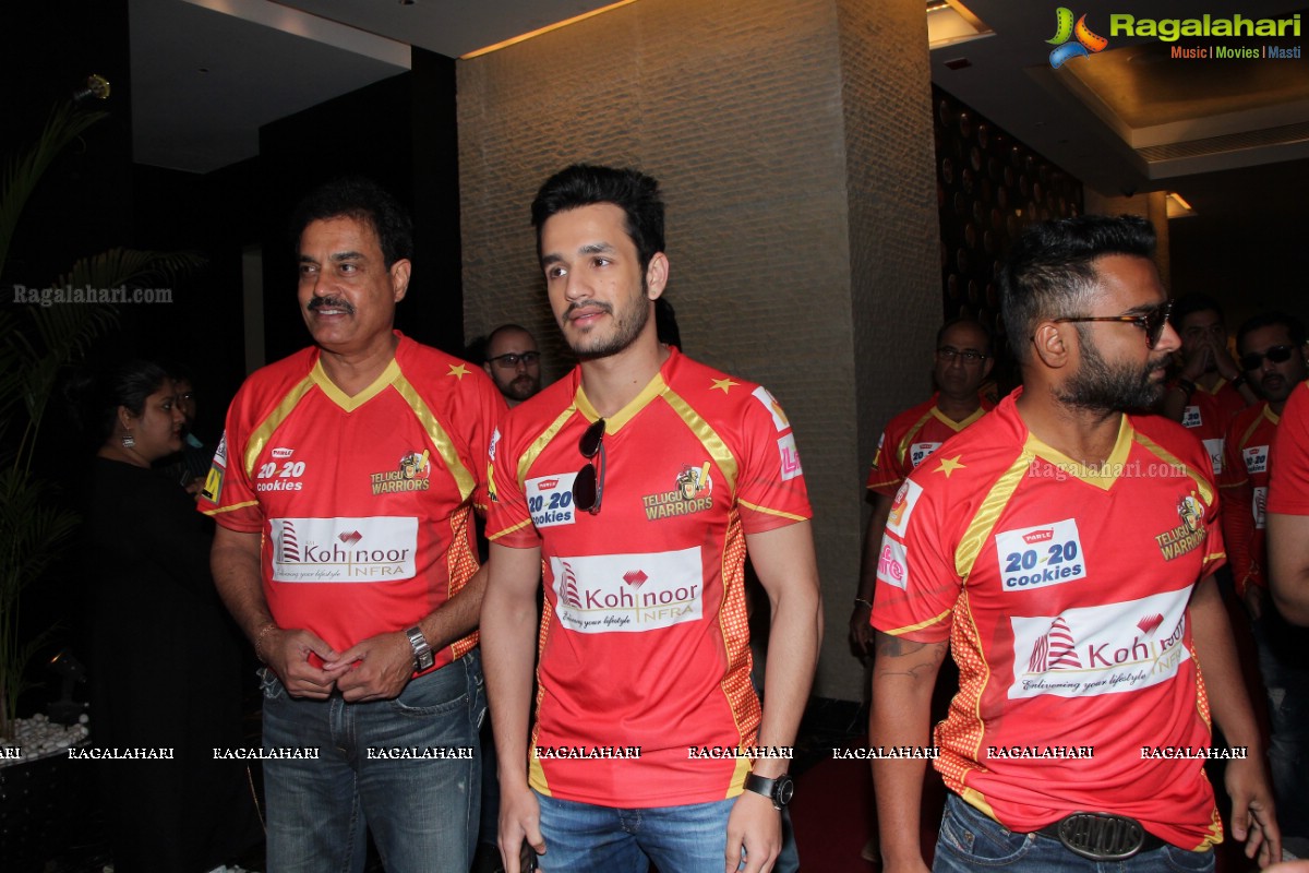 CCL 6 - Telugu Warriors Press Meet, Hyderabad