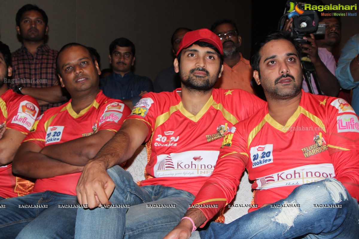 CCL 6 - Telugu Warriors Press Meet, Hyderabad