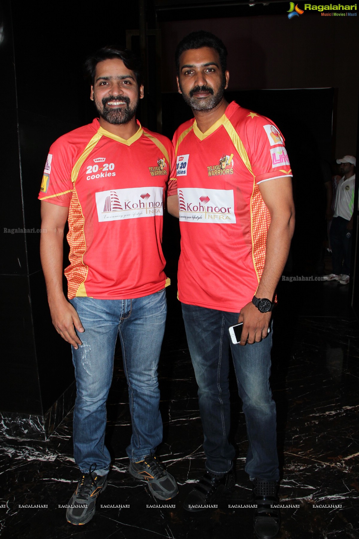 CCL 6 - Telugu Warriors Press Meet, Hyderabad