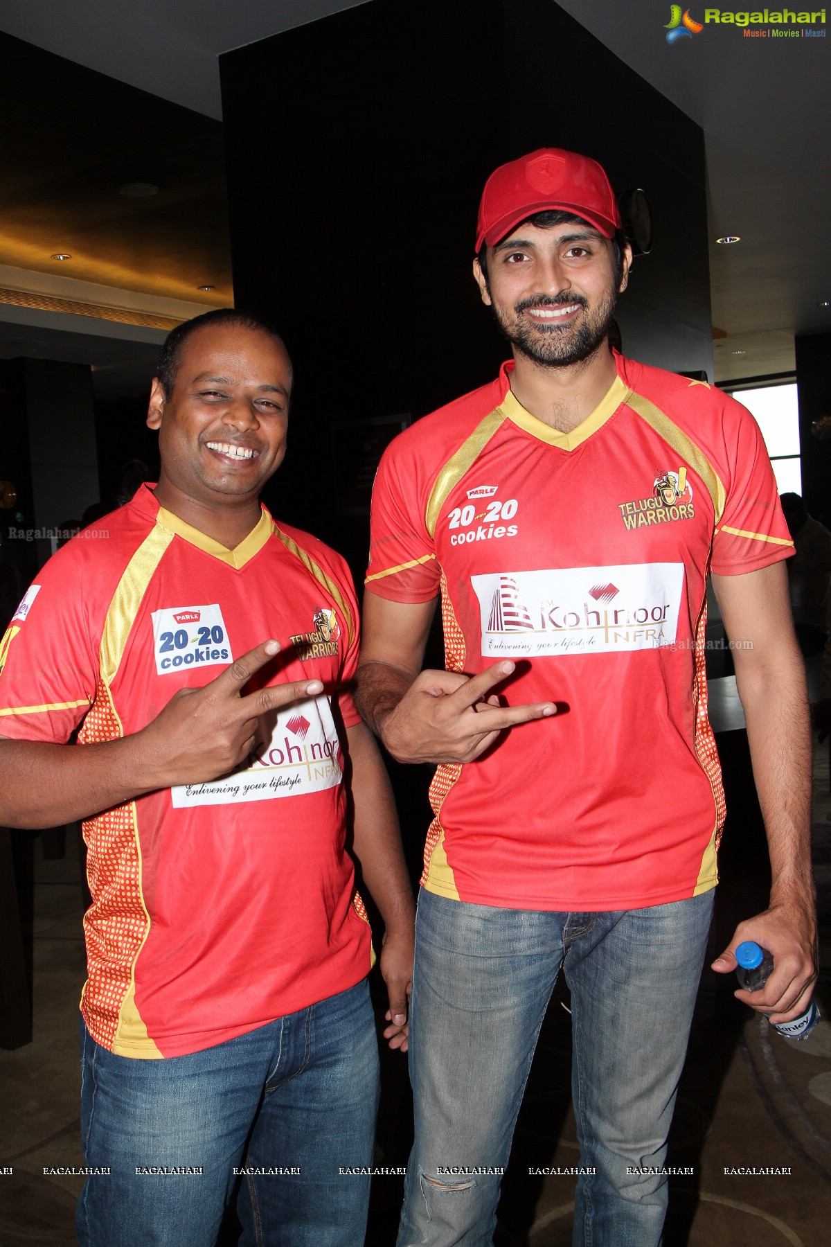 CCL 6 - Telugu Warriors Press Meet, Hyderabad