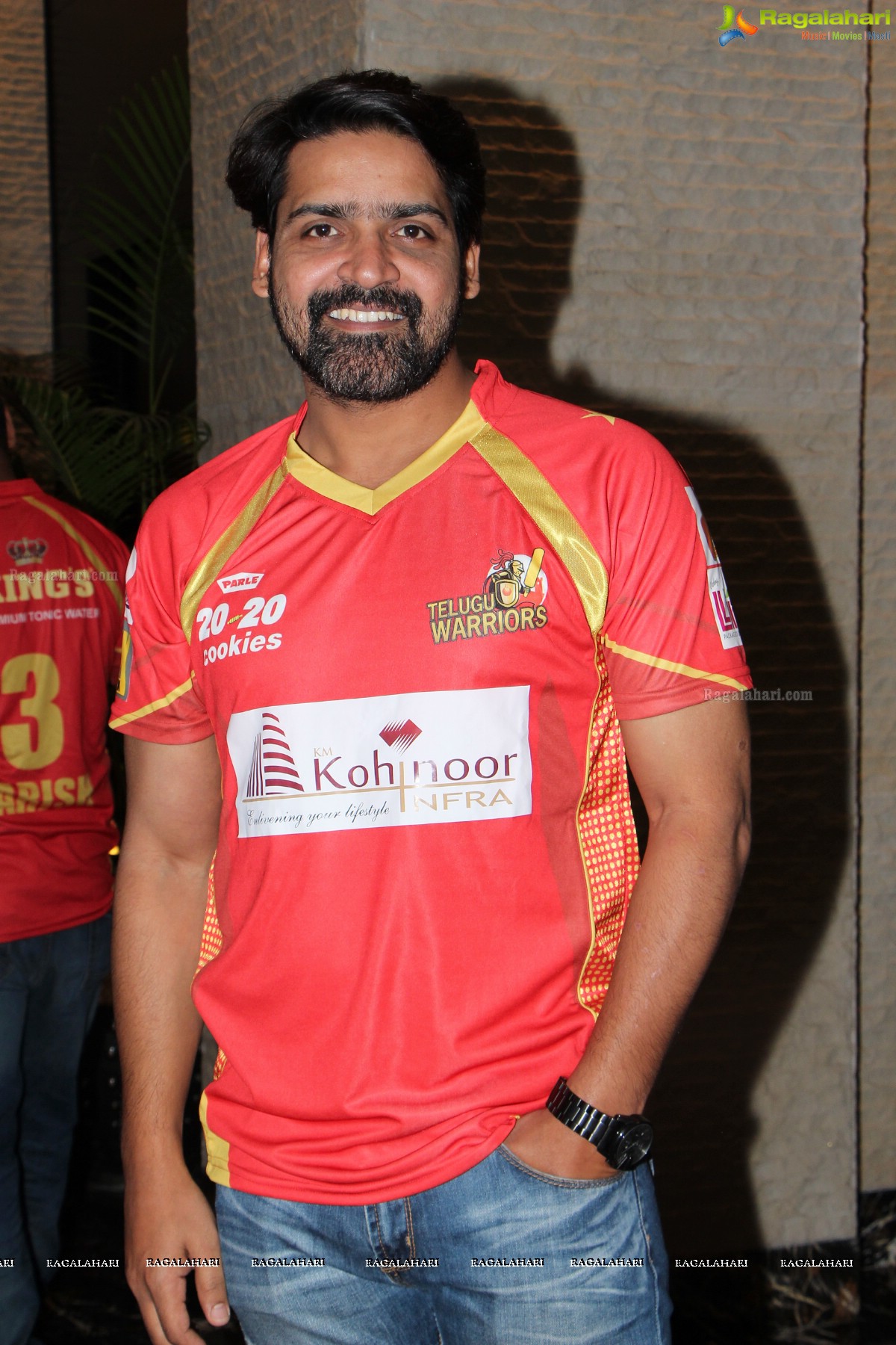 CCL 6 - Telugu Warriors Press Meet, Hyderabad