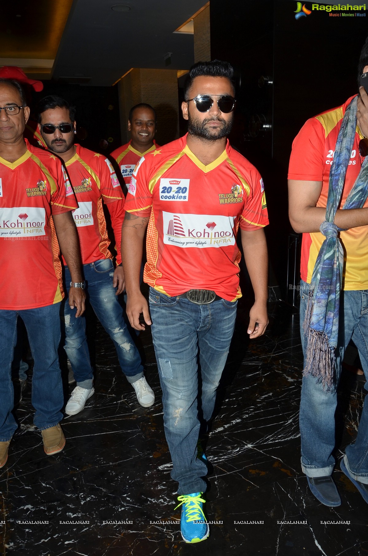 CCL 6 - Telugu Warriors Press Meet, Hyderabad