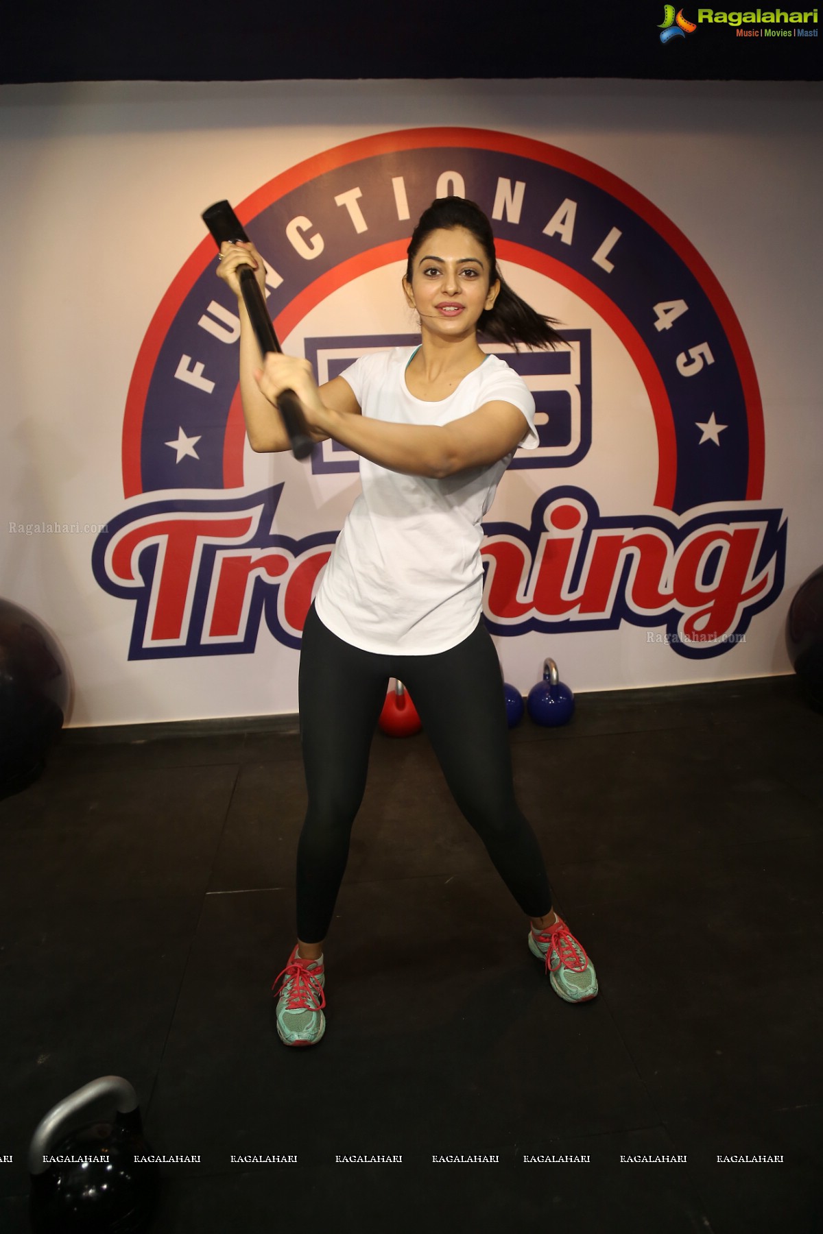 F45-Fitness Health Club Launch by Rakul Preet Singh in Hyderabad