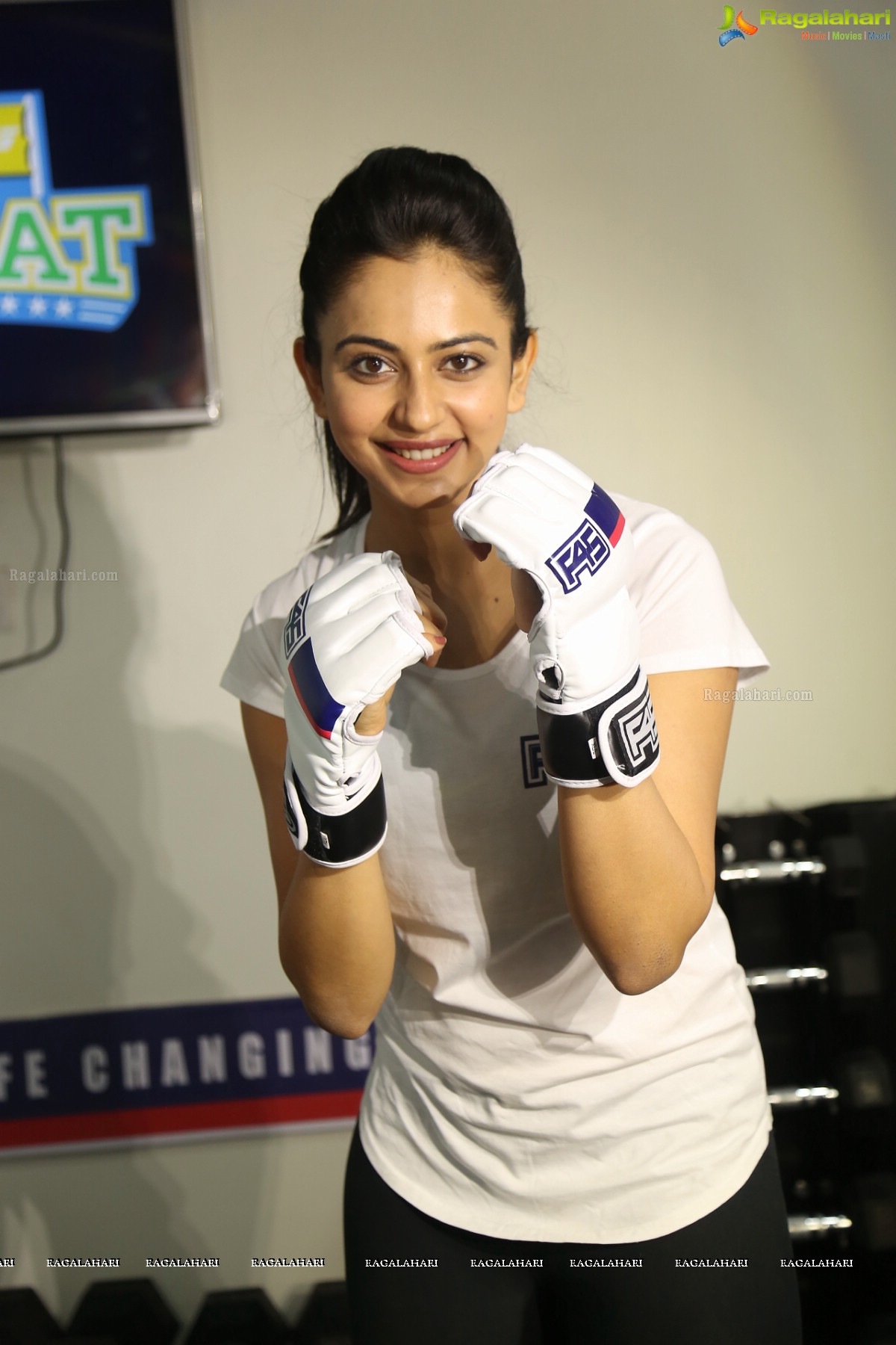 F45-Fitness Health Club Launch by Rakul Preet Singh in Hyderabad