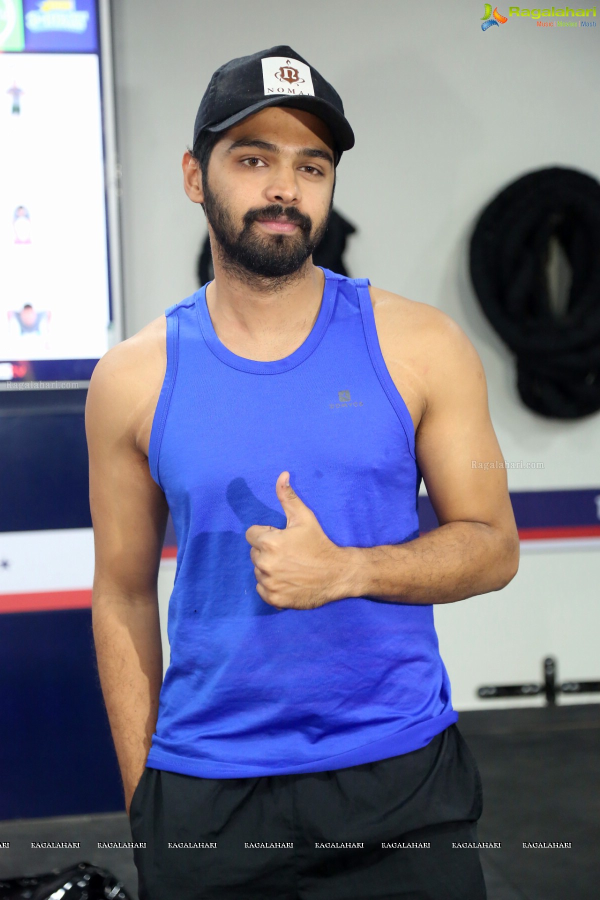 F45-Fitness Health Club Launch by Rakul Preet Singh in Hyderabad